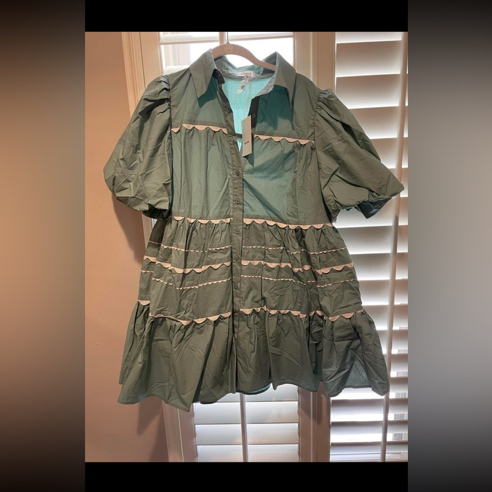 Aureum ric rac trim mini dress
GUC
S